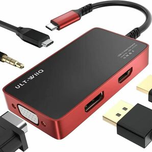 USB C ハブ ドッキングステーション Type C HDMI 変換アダプタ