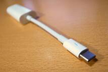 美品★Apple Thunderbolt 3（USB-C）- Thunderbolt 2アダプタ_画像3