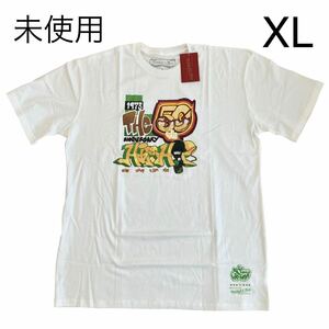 U312 未使用 Mitchell&Ness ミッチェル＆ネス 半袖シャツ 半袖 Tシャツ ホワイト プリント メンズ XLサイズ ヒップホップレジェンズ C10