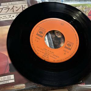 中古 洋画シングルレコード 12枚 アナログ 7インチ エアロスミス マドンナ ジャニス・イアン イーグルス シカゴ モンキーズ など の画像7