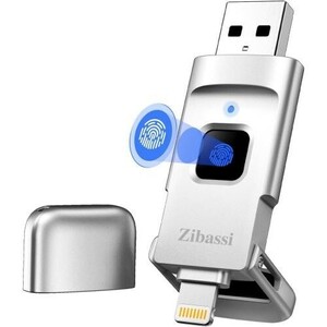 iPhone用USBメモリ指紋認証 USBメモリ256GB スマホ usbメモリUSB 3.0 MFI認証取得