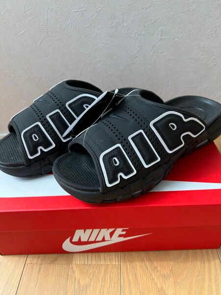 新品未使用Nike エアモアアップテンポ スライド 28　NIKE AIR MORE UPTEMPO SLIDE28 ナイキ