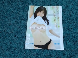 雛乃ゆな☆袋綴じ8ページ（未開封）