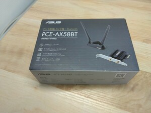 現状品　ASUS PCE-AX58BT PCI-E無線LAN子機　　Bluetooth　 無線LAN　コンピューター　周辺機器　ネットワーク　動作未確認