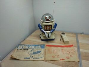 ジャンク　TOMY 音声認識ロボット　KIKUZO キクゾー　昭和レトロ 当時物 トミー　おもちゃ　玩具　ヴィンテージ