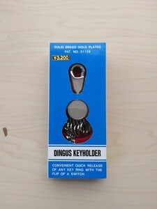 当時物　未使用品　錆び有り　DINGUS KEYHOLDER　キーホルダー　KEYチェーン　ヴィンテージ　ファッション　飾り　G