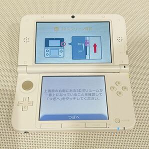 ニンテンドー3DSLL ピンクホワイト 本体動作品 送料無料 付属品付き Nintendo 任天堂 の画像4