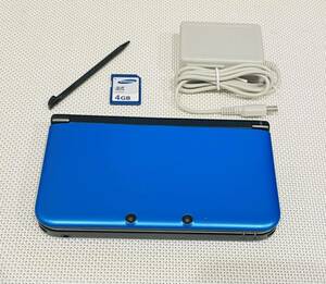  beautiful goods Nintendo 3DSLL blue black body operation goods free shipping accessory attaching Nintendo nintendo 