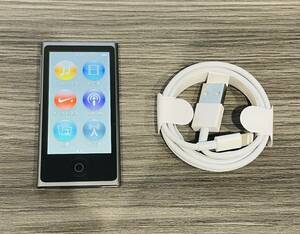 iPod nano 第7世代　16GB スペースグレイ ME971J 送料無料　Appleアイポッドナノ 