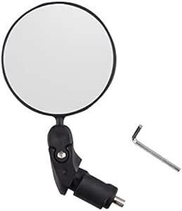  Samco s bicycle rearview mirror convex surface 360 times rotation . bicycle mirror wide field of vision angle accident prevention installation easiness door out sport for motorcycle Mira 