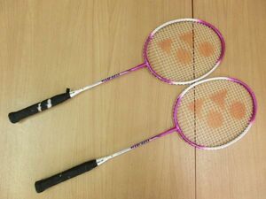  no check *YONEX Yonex badminton racket GR-414 LOWTORSIONSTEELSHAFT racket only size etc. specification unknown 2 pcs set *8