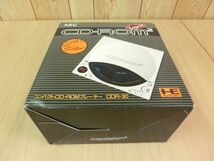 空箱■NEC PCエンジン 本体・付属品無し CD・ROM2 CDR-30 コンパクトCD-ROMプレーヤー 昭和レトロ レア 希少■_画像8