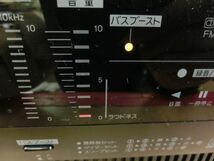 ジャンク★通電確認済み SHARP・シャープ TWINCAM CDラジカセ ラジオカセットレコーダー ダブルラジカセ 取説/元箱付 QT-70CD★_画像2