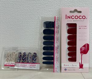 インココ ネイルシール　セット　INCOCO 貼るだけマニキュア