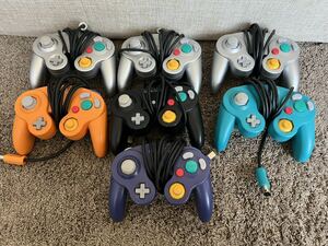  nintendo Game Cube GAMECUBE controller 7 piece together 