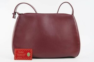 【超美品】Cartier カルティエ マストライン ショルダーバッグ ブランド鞄【QQ21】