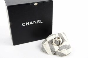 【超美品】CHANEL シャネル コサージュ カメリア 服飾雑貨 小物 ブランドアクセサリー【QQ85】