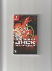 新品未開封/サムライジャック 時空の戦い SAMURAI JACK BATTLE THROUGH TIME (Nintendo Switch)