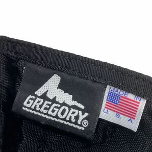 GREGORY グレゴリー 旧ロゴ 2つ折り財布 ウォレット 花柄 ブルータペストリー柄 USA製 の画像8