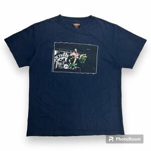 激レアSHOOT シュート ニュー・ファウンド・グローリー New Found Glory 2004 バンドTシャツ 半袖 ネイビー L