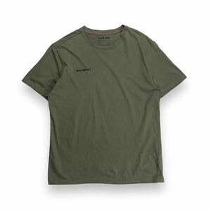 Marmot マーモット 半袖Tシャツ バックプリント カーキ XL アウトドア