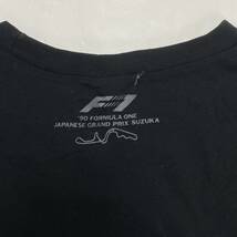 激レア 1990年 鈴鹿サーキット F1 日本グランプリ 半袖 Tシャツ 記念アイテム ブラック M 自動車 モータースポーツ_画像7