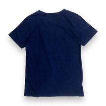 BLUE BLUE ブルーブルー 藍染め 半袖Tシャツ プリント インディゴ 0 HRM アメカジ_画像2