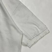 CAPTAIN Santa キャプテンサンタ ワンポイントロゴ 半袖ポロシャツ ホワイト M 日本製_画像6
