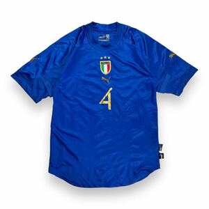 PUMA プーマ イタリア代表 半袖レプリカユニフォーム サッカー ブルー M