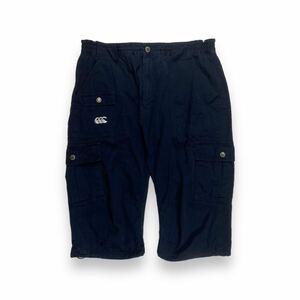 Canterbury カンタベリー 5部丈 カーゴパンツ クロップドパンツ ネイビー L