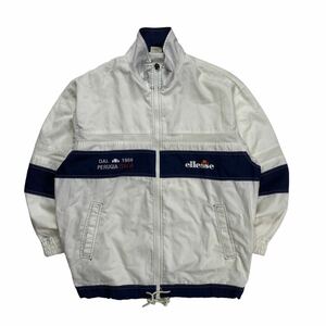 ellesse エレッセ トラックジャケット ジップアップジャケット ホワイト L