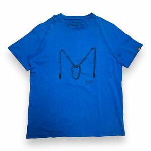 MAMMUT マムート 半袖Tシャツ カットソー ブルー XL アウトドア トップス 