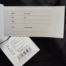 新品未使用品 タグ付き Sacai Carhartt WIP T-Shirt サカイカーハート Tシャツ ブラック黒 サイズ5 メンズ 正規店購入_画像5