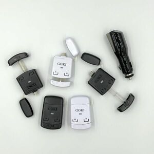 500364 extra attaching! mobile . convenient flexible type single 3 shape battery mobile charger 5 piece set 