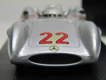 Mercedes Benz 1/43 メルセデスベンツ W196C 1954 Daimler-Benz ストリームライン #22 シルバーアロー Made in Italy BRUMM製 W196S 300SLR_画像5