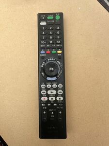 SONY BD remote control RMT-VR110J* operation not yet verification therefore junk 