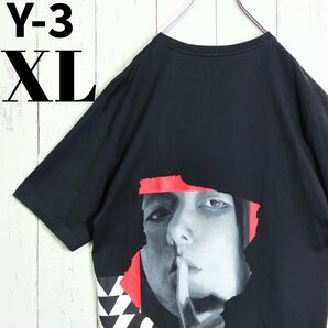 【コラボモデル】 Y-3 バックプリント 内田すずめ 希少デザイン Tシャツ