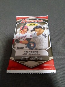 未開封 Topps Bowman 2024 Hobby 1パック②　山本由伸・大谷翔平ラインナップ