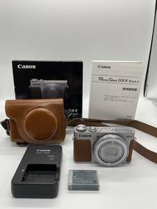 【メーカー修理整備済み】CANON PowerShot G9X Mark II 10.2-30.6mm 1:2.0-4.9 コンパクトデジタルカメラ