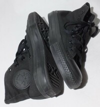 Converse ALL STAR コンバース オールスター スニーカー 黒 US5 (24cm) ★Mw1846_画像5