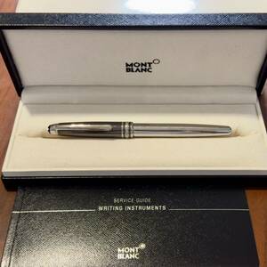 [ beautiful goods ]MONTBLANC Montblanc Meister shute.k pen .4810 18k 750 silver fountain pen 