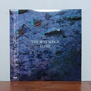帯付LP/ アルフィー☆ALFEE「THE BEST SONGS」恋人達のペイヴメント　シンデレラは眠れない　霧のソフィア