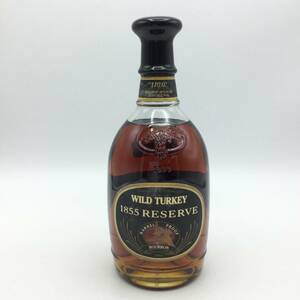 S80◇【未開栓】WILD TURKEY 1855 RESERVE ワイルドターキー リザーブ バーボン ウイスキー 750ml 55% 古酒 洋酒 ◇