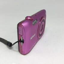 S14♪【通電/動作/精度未確認】Nikon ニコン COOLPIX クールピクス S3600 デジカメ デジタルカメラ ピンク系 現状品 ジャンク品 ♪_画像7