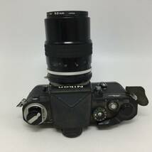 S37♪【動作/精度未確認】Nikon ニコン F2T Titan フィルムカメラ / NIKKOR 135mm 1:3.5 レンズ / 現状品 ジャンク品 ♪_画像3