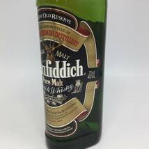 J2♪【未開栓】Glenfiddich グレンフィディック ピュア モルト スコッチ ウイスキー 750ml 43% 洋酒 古酒 ♪_画像5
