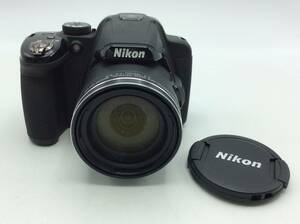 D45♪【通電/動作/精度未確認】ニコン Nikon COOLPIX P520 ブラック コンパクトデジタルカメラ バッテリー付き 現状品 ジャンク品 ♪