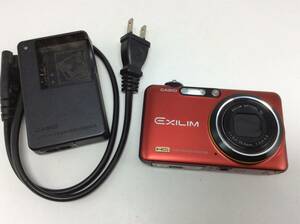 S75♪【通電のみ確認】CASIO EXILIM EX-FC160S f＝6.4-32.0㎜ 1:3.6-4.5 コンパクトデジタルカメラ 現状品 ジャンク品 ※バッテリー付き ♪