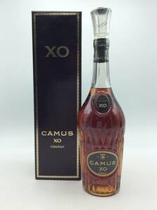 O105◇【未開栓】CAMUS カミュ XO ロングネック 700ml コニャック ブランデー 洋酒 古酒 箱付き ◇ 