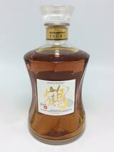 S6♪【東京都内限定発送】未開栓 NIKKA WHISKY ニッカ ウイスキー 鶴 スリムボトル 43％ 700ml 国産 お酒 TSURU 箱付き ♪_画像2